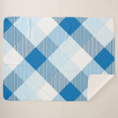 幾何学的四角形抽象6 シェルパブランケット (正面(横))
