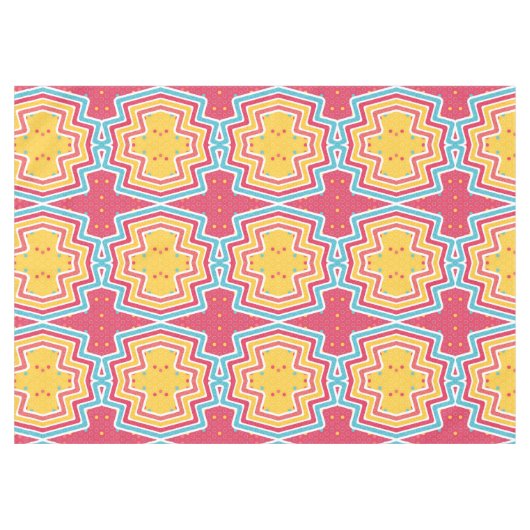 幾何学的図形の作成 テーブルクロス (正面(横))