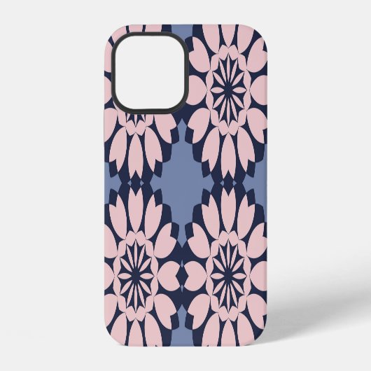幾何学的型枠:装飾シームレスパターン。 iPhoneケース (裏面)