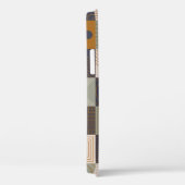 幾何学的壁画の背景。モダンスタイルヴィンテージi Case-Mate iPhoneケース (裏面 / 右)