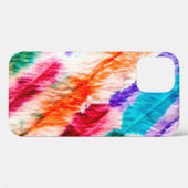 幾何学的壁紙。ヴィンテージデザイン。シボリテクスチュ Case-Mate iPhoneケース (裏面 (横))