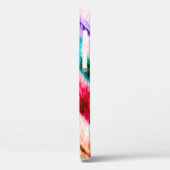 幾何学的壁紙。ヴィンテージデザイン。シボリテクスチュ Case-Mate iPhoneケース (裏面 / 左)