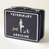 幾何学的女性獣医学 メタルランチボックス (裏面)