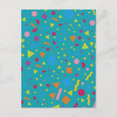 幾何学的姿の作成1 ポストカード (正面)