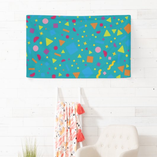 幾何学的姿の作成1 横断幕 (インサイチュ)