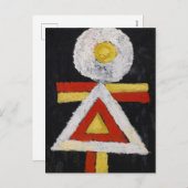 幾何学的姿バイマルスデンハートリー シーズンポストカード (正面/裏面)