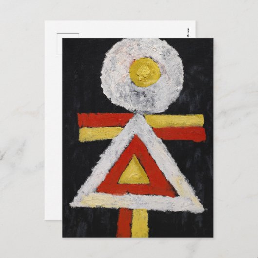 幾何学的姿バイマルスデンハートリー シーズンポストカード (正面/裏面)