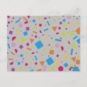 幾何学的姿作成2 ポストカード (裏面)