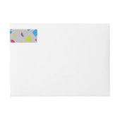 幾何学的姿作成2 ラップアラウンドラベル (正面)