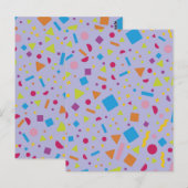 幾何学的姿作成3 ポストカード (正面/裏面)