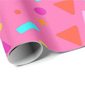 幾何学的姿作成4 ラッピングペーパー (ロールコーナー)