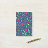 幾何学的姿作成5 ポストイット (デスク上)