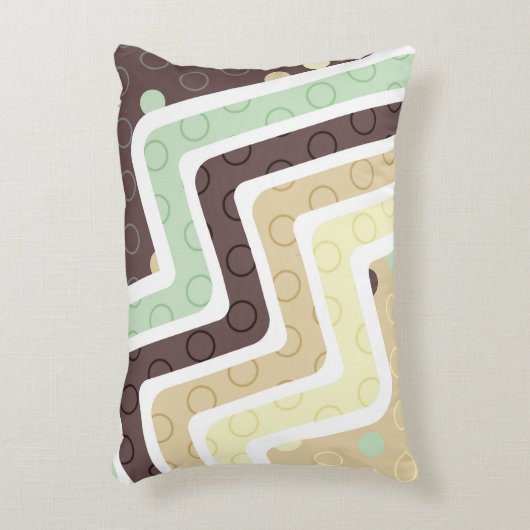 幾何学的姿1 アクセントクッション (正面(垂直))