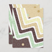 幾何学的姿1 ノートカード (正面/裏面)