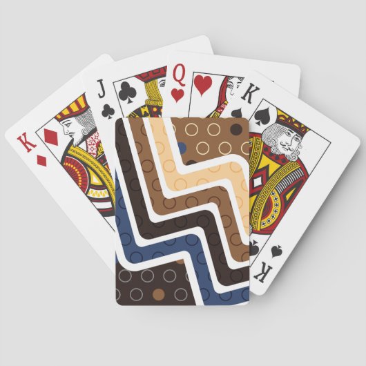 幾何学的姿2 トランプ (裏面)