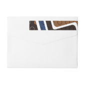 幾何学的姿2 ラップアラウンドラベル (裏面)