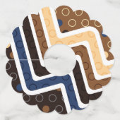 幾何学的姿2 ワイングラスタグ (裏面)