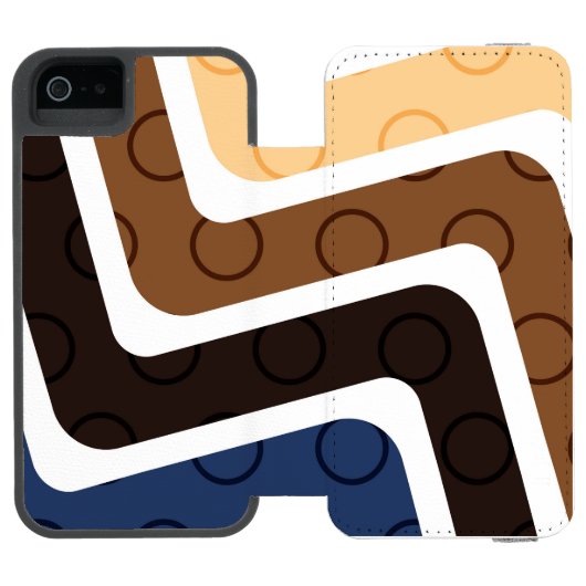 幾何学的姿2 INCIPIO iPhoneウォレットケース (フォリオ Open)