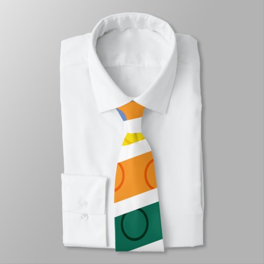 幾何学的姿3 ネクタイ (タイ)