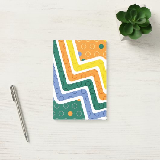 幾何学的姿3 ポストイット (オフィス)