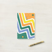 幾何学的姿3 ポストイット (デスク上)