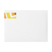 幾何学的姿3 ラップアラウンドラベル (正面)