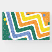 幾何学的姿3 横断幕 (横)