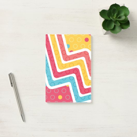 幾何学的姿4 ポストイット (オフィス)