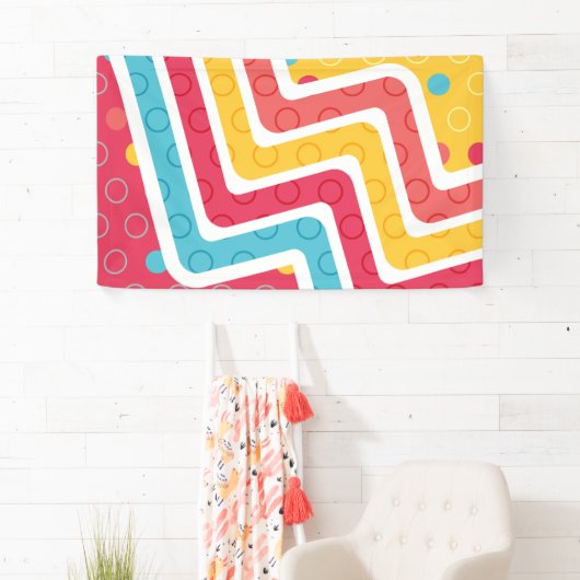 幾何学的姿4 横断幕 (インサイチュ)