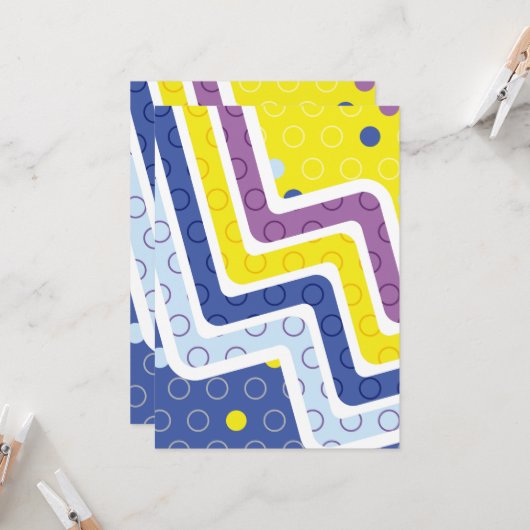 幾何学的姿5 カード (正面/裏面インサイチュ)