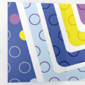 幾何学的姿5 三つ折りクリスマスカード (内部最初)