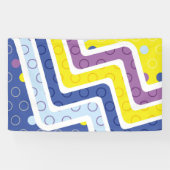 幾何学的姿5 横断幕 (横)