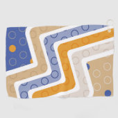 幾何学的姿6 ゴルフタオル (横)