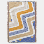 幾何学的姿6 スローブランケット (正面縦)