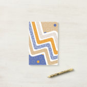 幾何学的姿6 ポストイット (デスク上)