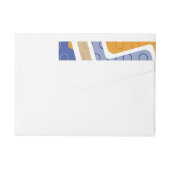 幾何学的姿6 ラップアラウンドラベル (裏面)