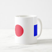 幾何学的姿 コーヒーマグカップ (正面右)