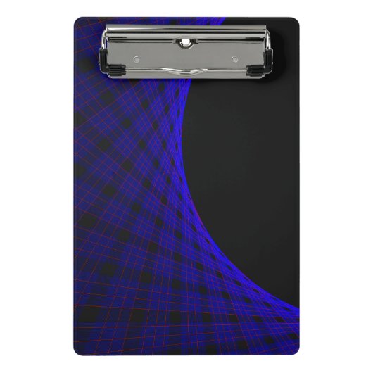 幾何学的宇宙カーペットミニクリップボード ミニクリップボード (正面)