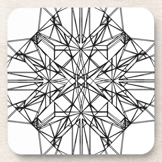幾何学的対称性 コースター (正面)