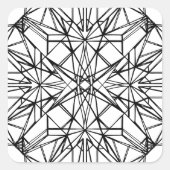 幾何学的対称性 スクエアシール (正面)