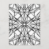 幾何学的対称性 ポストカード (正面)
