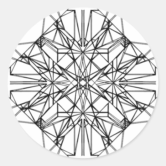 幾何学的対称性 ラウンドシール (正面)