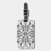 幾何学的対称性 ラゲッジタグ (正面縦)