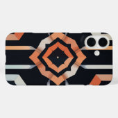 幾何学的対称電話ケース Case-Mate iPhoneケース (裏面 (横))
