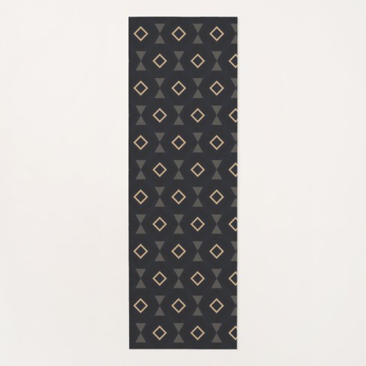 幾何学的対角三角形 ヨガマット (正面)