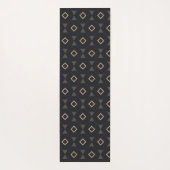 幾何学的対角三角形 ヨガマット (裏面)