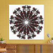 幾何学的抽象化 キャンバスプリント (インサイチュ (リビング))