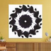 幾何学的抽象化 キャンバスプリント (インサイチュ (リビング))