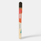 幾何学的抽象芸術アクアアイズ女性 Case-Mate iPhoneケース (裏面 / 右)