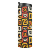 幾何学的抽象芸術アフリカパターン タンブラー (回転右)